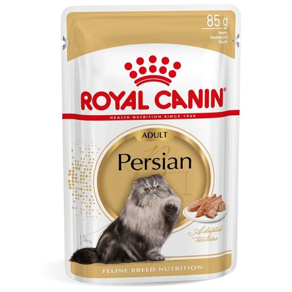 پوچ گربه بالغ رویال کنین مدل پرشین Royal Canin Adult Persian وزن 85 گرم